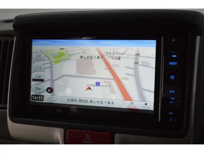 エブリィワゴン PZターボスペシャル 4WD　ワンオーナー車4WDターボセーフティサポート搭載アイドリングストップ横滑り防止装置7インチナビTV両側オートスライドドアオートステップETCハイビームアシストLEDウッドコンビハンドルアイドリングストップ 660