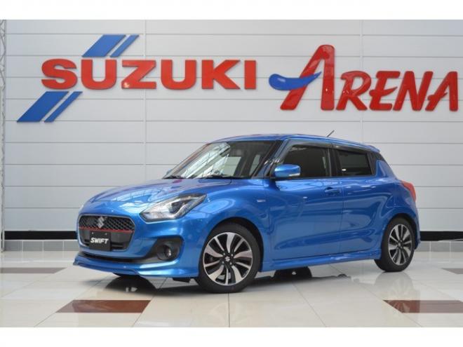 スイフト1.2 ハイブリッド RS セーフティパッケージ装着車 4WD　ワンオーナー車ハイブリッド4WDパドルシフトセーフティサポート搭載アイドリングストップ全方位モニター付8インチナビTVバックカメラLEDライトアダプティブクルーズコントロールドラレコ 1200
