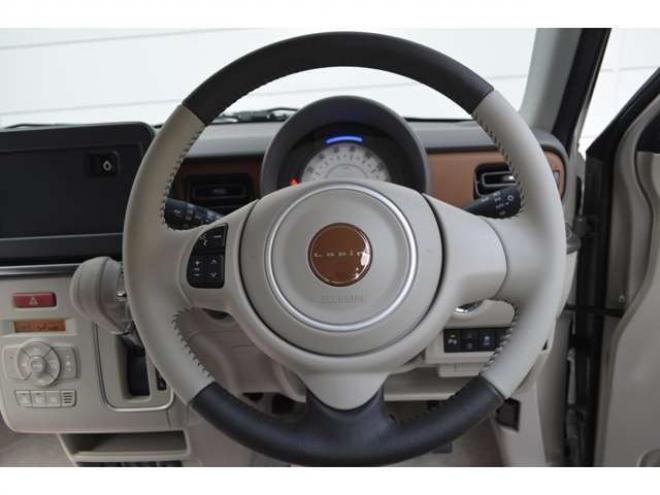 ラパンLC 660 ハイブリッド X 4WD　ハイブリット4WD全方位モニタ用カメラパッケージセーフティサポート搭載スズキコネクト対応機装着車ハイビームアシストLEDライト横滑り防止装置シートヒーター 登録済未使用車 660