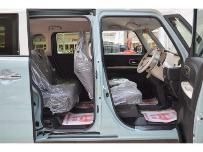 ワゴンRスマイルハイブリッド X 4WD　クリームコーデセーフティサポートスズキコネクト対応9インチ全方位ナビLEDハイブリット4WDセーフティサポート搭載アイドリングストップハイビームアシストLEDライト両側オートスライドドアパーキングセンサー 登録済未使用車 660