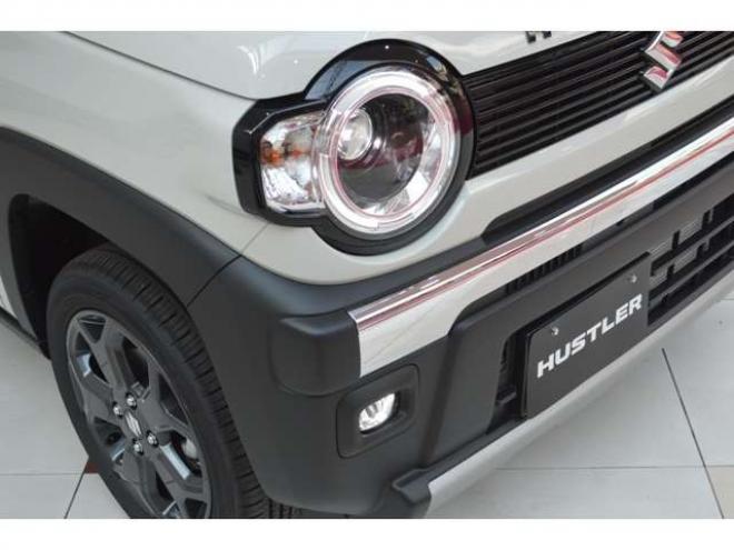 ハスラータフワイルドターボ 4WD　届出済未使用車ハイブリッド4WDターボセーフティサポート搭載アダプティブクルーズコントロール全方位モニター付9インチナビTVバックカメラパドルシフトハイビームアシストLEDライト 660