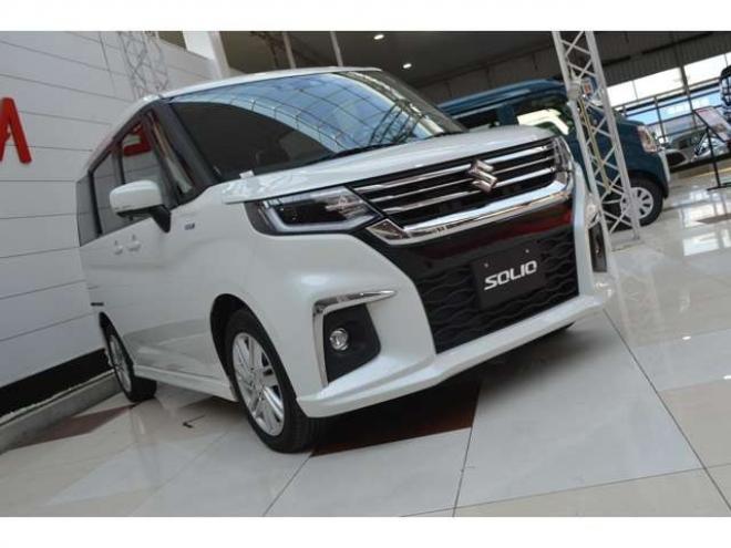 ソリオ1.2 ハイブリッド MZ 4WD　レンタアップ車ハイルーフ4WDセーフティサポート搭載アイドリングストップ横滑り防止装置SDナビTVバックカメラ両側オートスライドドアLEDライトETCアダプティブクルーズコントロール 1200