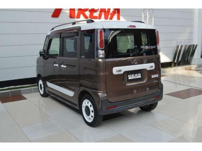 スペーシアギア マイ スタイル 4WD　ワンオーナー車ハイブリッド4WDセーフティサポート搭載アダプティブクルーズコントロール両側オートスライドドア7インチワイドナビTVバックカメラETCハイビームアシストLEDドラレコ 660