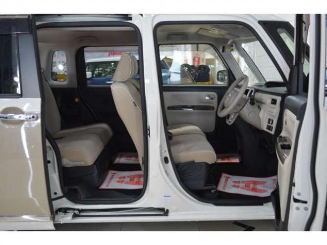 ムーヴキャンバスG メイクアップ SAII 4WD　スマートアシストII4WDアイドリングストップ両側オートスライドドアLEDライト横滑り防止装置シートヒーター後退時ブレーキサポート 660