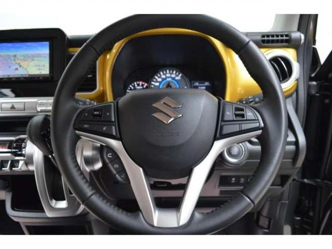 クロスビー1.0 ハイブリッド MZ 4WD　ワンオーナー車ハイブリット4WDターボパドルシフトセーフティサポート搭載アダプティブクルーズコントロール全方位モニター付ナビTVバックカメラLEDライト 1000