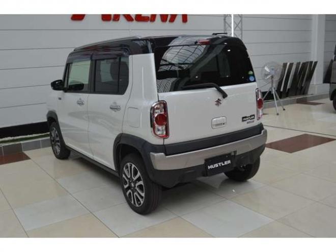 ハスラーJスタイルIII 4WD　ワンオーナー車Sエネチャージ4WDセーフティサポート搭載アイドリングストップ横滑り防止装置7インチワイドナビTVハーフレザーシートヒーターLEDライト 660