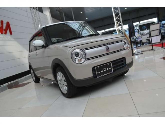 ラパンX 4WD　エネチャージ4WDアイドリングストップセーフティサポート搭載レーダブレーキサポート誤発信抑制機能ドライブレコーダーLEDライトCDシートヒーター 660