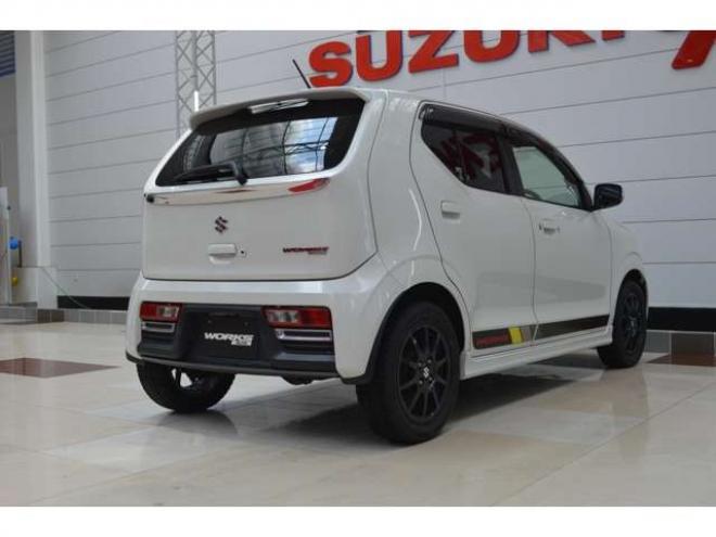 アルトワークス 660 オートギヤシフト 4WD　ワンオーナー車4WDターボオートギアシフトRECAROシートセーフティパッケージレーダーブレーキサポート誤発進抑制機能パドルシフト横滑り防止装置ディスチャージヘッドライト純正エンジンスターター 660