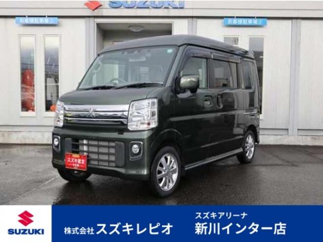 タウンボックスG ハイルーフ 4WD　社外ナビ　バックカメラ　社外前側ドライブレコーダー　ET　C　助手席側電動スライドドア　LEDヘッドライト　デュアルカメラブレーキサポート 660