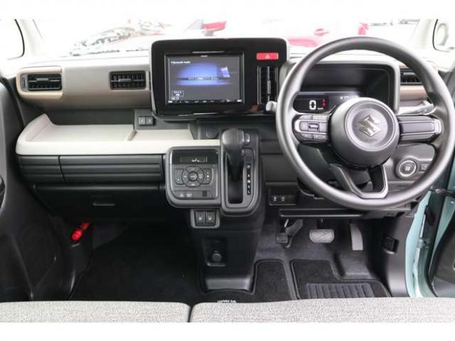 スペーシアハイブリッド X 4WD　純正ナビ　LEDヘッドライト　デュアルセンサーブレーキサポート　横滑り防止装置　両側電動スライドドア 660