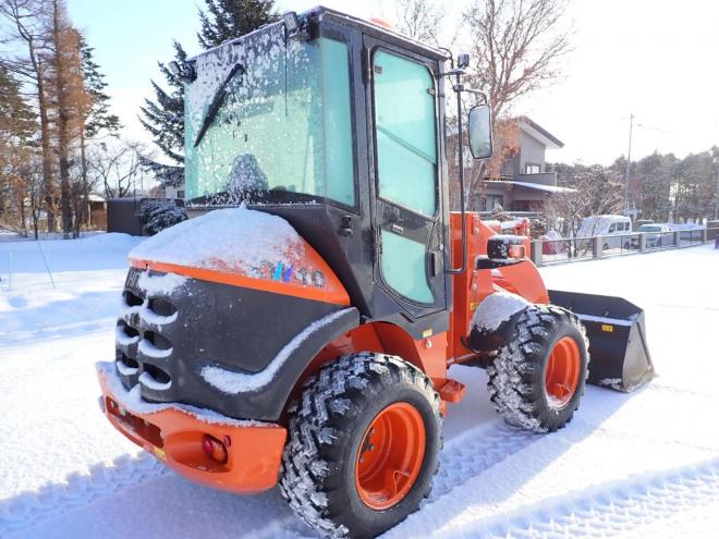 ホイールローダ195時間　スノータイヤ　恵庭ヤード
