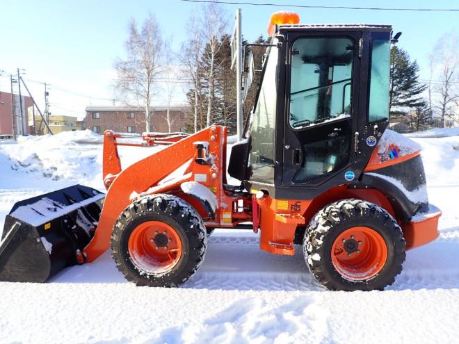 ホイールローダ195時間　スノータイヤ　恵庭ヤード