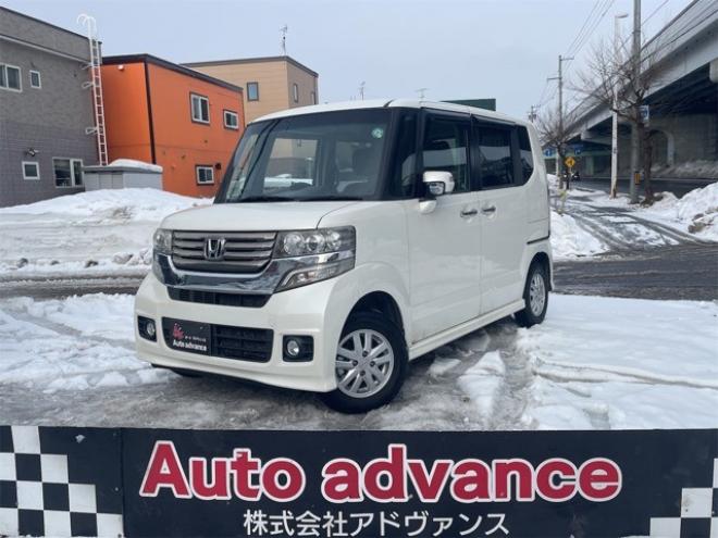 N-BOXカスタムG Lパッケージ 4WD　エンスタ　HID　TRC　パワースライド 660