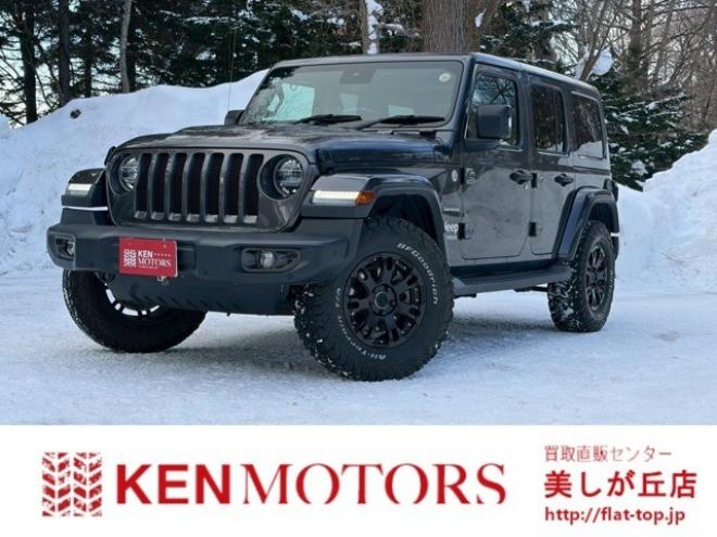 ラングラーアンリミテッド サハラ 3.6L 4WD　グラナイトグレー　エアコン　クルコン　パワステ　パワーウィンドウ　フロントカメラ　バックカメラ　キーレスエントリー　アルミホイール　ABS　横滑り防止装置　盗難防止装置　フルセグTV 正規輸入車 3600