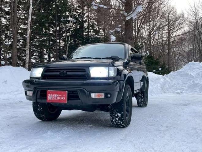 ハイラックスサーフ2.7 SSR-G 4WD　パワステ　パワーウィンドウ　キーレス　エアコン　ABS　ルーフレール　アルミホイール　寒冷地仕様　CD 2700