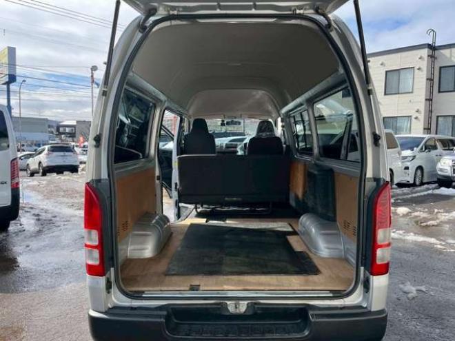 ハイエースバン3.0 DX ロング ハイルーフ ディーゼルターボ 4WD　エアコン　キーレスエントリー　パワステ　パワーウィンドウ　ABS　盗難防止装置　片側スライドドア 3000