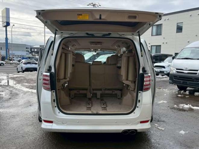 アルファード2.4 240X 4WD　モデリスタエアロ　車高調　ETC　後席モニター　両側電動スライドドア　社外エンジンスターター　パワステ　パワーウィンドウ　純正ナビ　純正アルミ　バックカメラ　キーレスエントリー　3列シート　ABS 2400