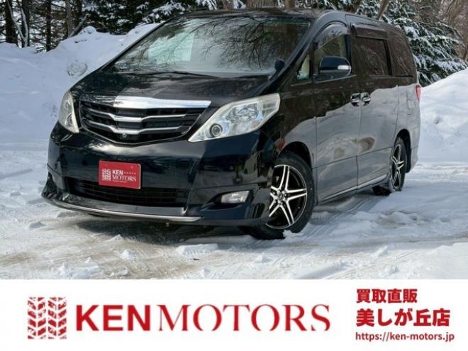 アルファード3.5 350G Lパッケージ 4WD　ETC　後席モニター　両側電動スライドドア　社外エンジンスターター　パワーウィンドウ　パワーバックドア　純正ナビ　　バックカメラ　キーレス　3列シート　ABS 電動シート　シートヒーター　パワステ 3500