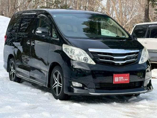 アルファード3.5 350G Lパッケージ 4WD　ETC　後席モニター　両側電動スライドドア　社外エンジンスターター　パワーウィンドウ　パワーバックドア　純正ナビ　　バックカメラ　キーレス　3列シート　ABS 電動シート　シートヒーター　パワステ 3500