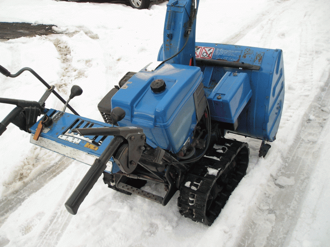 除雪機ヤマハ　８馬力除雪機　ＹＳＭ－870　整備済み