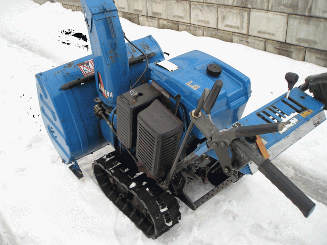 除雪機ヤマハ　８馬力除雪機　ＹＳＭ－870　整備済み