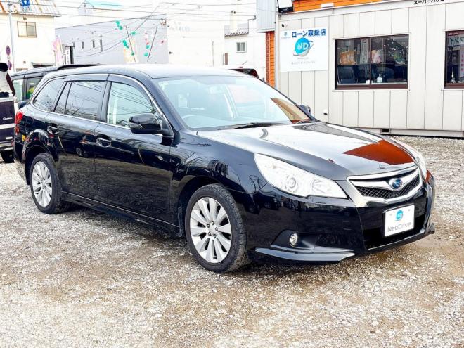 レガシィツーリングワゴン2.5i Lパッケージ 4WD　ローンが不安な方＜優遇ローン＞　本州仕入　1年保証　社外ナビ　フルセグTV