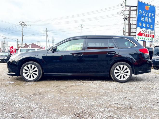 レガシィツーリングワゴン2.5i Lパッケージ 4WD　ローンが不安な方＜優遇ローン＞　本州仕入　1年保証　社外ナビ　フルセグTV