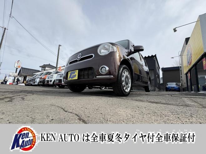 ミラココアMIRA 4WD COCOA+G　低走行　寒冷地仕様　地デジナビバッカメラ付　スマートキー　フォグランプ　アイドリングストップ　バイザー　全磨き済み　エンジンオイル交換　オイルエレメント交換 4WD 660 5Dr