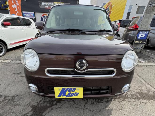 ミラココアMIRA 4WD COCOA+G　低走行　寒冷地仕様　地デジナビバッカメラ付　スマートキー　フォグランプ　アイドリングストップ　バイザー　全磨き済み　エンジンオイル交換　オイルエレメント交換 4WD 660 5Dr