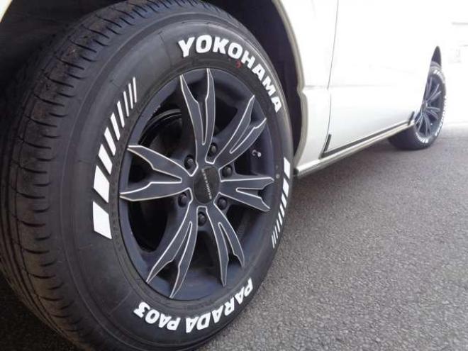 ハイエースバン3.0 スーパーGL ダークプライム ロングボディ ディーゼルターボ 4WD　スマートキー　社外ナビ　バックカメラ　フルセグ　Bluetooth 3000