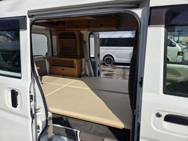 スクラムPA ハイルーフ 5AGS車　チョイcam豊　ベッドキッド　パートタイム4WD　2速発進モード　キーレス　マニュアルエアコン　KENWOOD7インチSDナビ　フルセグTV　Bluetooth　CD/DVD　FM/AM　ドライブレコーダー 660