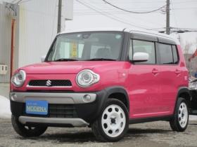 ハスラー　G 4WD　ツートンルーフ 1オーナー車 レーダーブレーキサポート スマートキー プッシュスタート シート&ミラーヒーター 社外ナビ  BIuetooth ドアバイザー プライバシーガラス 記録簿 1年保証 660