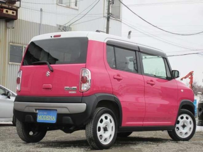 ハスラーG 4WD　ツートンルーフ 1オーナー車 レーダーブレーキサポート スマートキー プッシュスタート シート&ミラーヒーター 社外ナビ  BIuetooth ドアバイザー プライバシーガラス 記録簿 1年保証 660