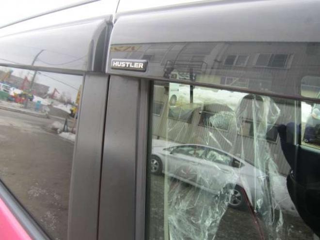 ハスラーG 4WD　ツートンルーフ 1オーナー車 レーダーブレーキサポート スマートキー プッシュスタート シート&ミラーヒーター 社外ナビ  BIuetooth ドアバイザー プライバシーガラス 記録簿 1年保証 660