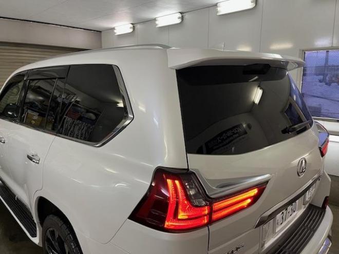 レクサスＬＸ５７０　寒冷地仕様　禁煙車　ＷＡＬＤ２２インチＡＷ　レクサスセーフティプラス　マークレビンソン　モデリスタスポイラー　純正ブラックレザーシート　社外１８インチＡＷ＋スタッドレスタイヤ付　パノラミックビュー 4WD 5700 5Dr