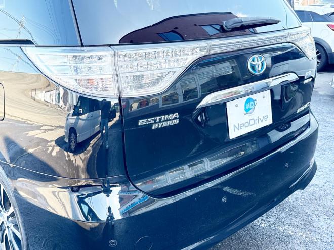 エスティマハイブリッドハイブリッド2.4アエラス プレミアムED 4WD　ローンが不安な方＜優遇ローン＞　本州仕入　ナビTV　純正8型ナビ　後席モニター 4WD 2400 5Dr