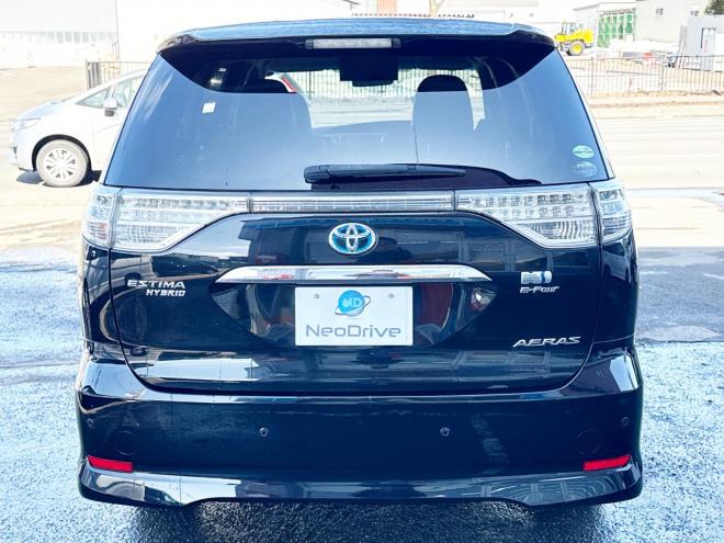 エスティマハイブリッドハイブリッド2.4アエラス プレミアムED 4WD　ローンが不安な方＜優遇ローン＞　本州仕入　ナビTV　純正8型ナビ　後席モニター 4WD 2400 5Dr