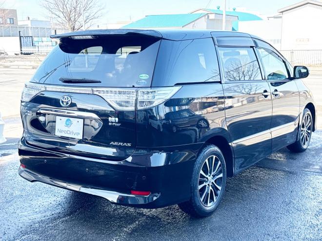 エスティマハイブリッドハイブリッド2.4アエラス プレミアムED 4WD　ローンが不安な方＜優遇ローン＞　本州仕入　ナビTV　純正8型ナビ　後席モニター 4WD 2400 5Dr