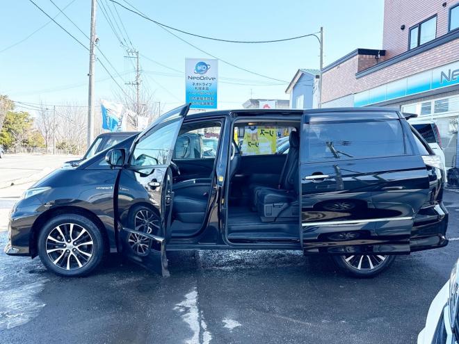 エスティマハイブリッドハイブリッド2.4アエラス プレミアムED 4WD　ローンが不安な方＜優遇ローン＞　本州仕入　ナビTV　純正8型ナビ　後席モニター 4WD 2400 5Dr