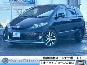 エスティマ　2.4アエラス プレミアム エディション 4WD ローンが不安な方＜優遇ローン＞ 本州仕入　モデリスタエアロ 純正ナビTV　後席モニター 4WD 2400 5Dr