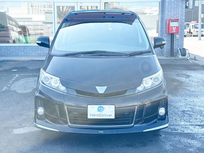 エスティマ2.4アエラス プレミアム エディション 4WD ローンが不安な方＜優遇ローン＞ 本州仕入　モデリスタエアロ 純正ナビTV　後席モニター 4WD 2400 5Dr