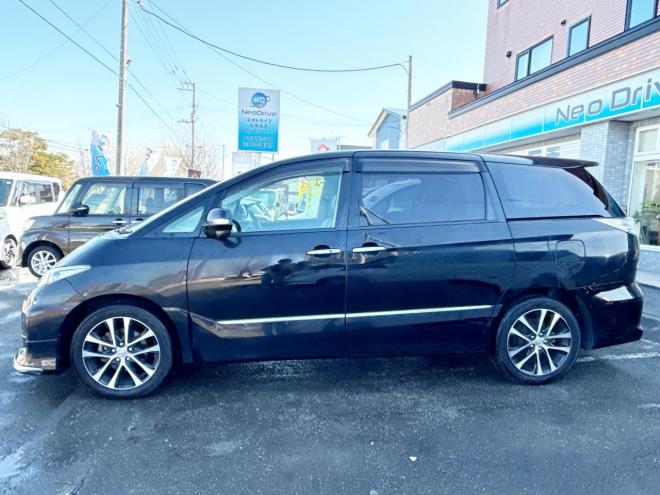 エスティマ2.4アエラス プレミアム エディション 4WD ローンが不安な方＜優遇ローン＞ 本州仕入　モデリスタエアロ 純正ナビTV　後席モニター 4WD 2400 5Dr