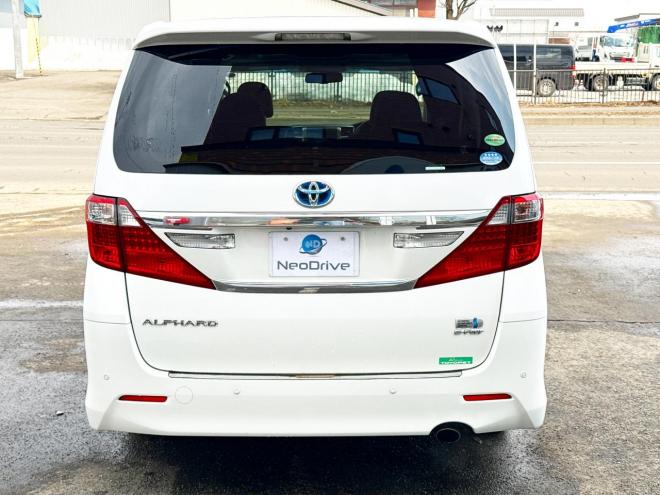 アルファードハイブリッドハイブリッド2.4SR 4WD　ローンが不安な方＜優遇ローン＞　本州仕入 ダブルサンルーフ　純正SDナビTV　両側パワースライド 4WD 2400 5Dr