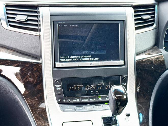 アルファードハイブリッドハイブリッド2.4SR 4WD　ローンが不安な方＜優遇ローン＞　本州仕入 ダブルサンルーフ　純正SDナビTV　両側パワースライド 4WD 2400 5Dr