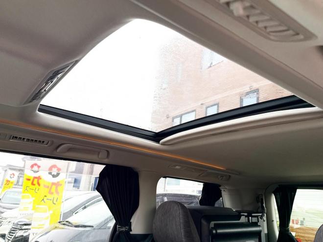 アルファードハイブリッドハイブリッド2.4SR 4WD　ローンが不安な方＜優遇ローン＞　本州仕入 ダブルサンルーフ　純正SDナビTV　両側パワースライド 4WD 2400 5Dr