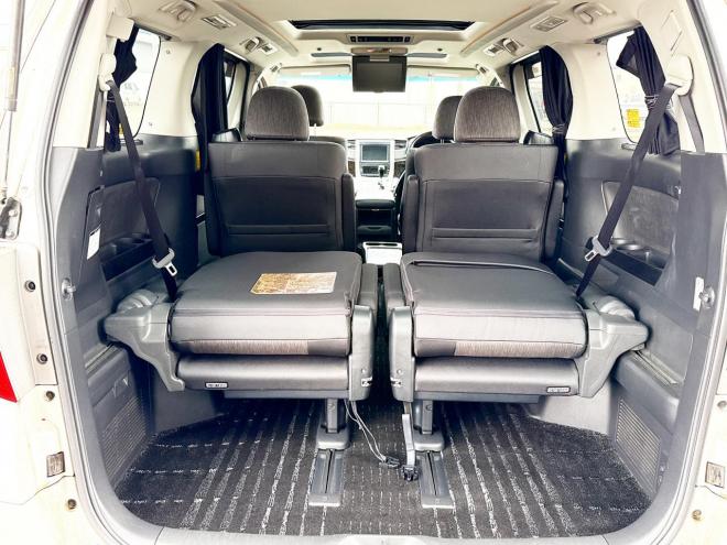 アルファードハイブリッドハイブリッド2.4SR 4WD　ローンが不安な方＜優遇ローン＞　本州仕入 ダブルサンルーフ　純正SDナビTV　両側パワースライド 4WD 2400 5Dr