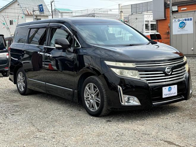 エルグランド2.5 250ハイウェイスター 4WD　ローンが不安な方＜優遇ローン＞本州仕入 1年保証　寒冷地仕様