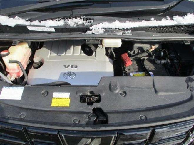 アルファード3.5 SA 4WD　TRDエアロ　クリスタルアイLEDテール　ダウンサス　レザー調シートカバー　アルパインナビ　フリップダウン　スピーカー　デジタルインナーミラー　シュタイナー20インチ　シーケンシャルウィンカー 3500
