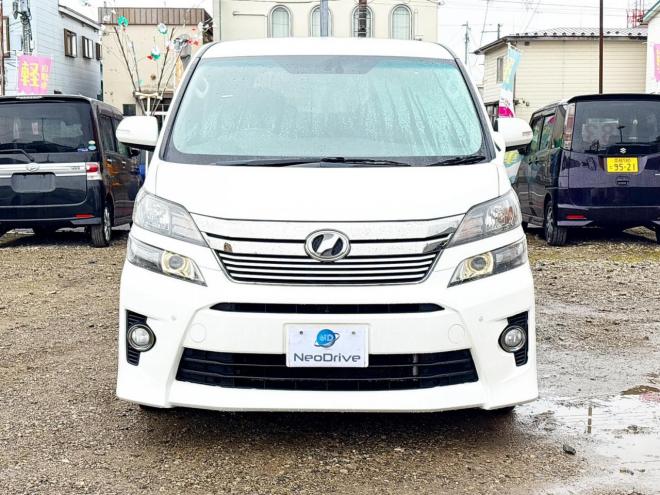 ヴェルファイア2.4Zゴールデンアイズ 4WD ローンが不安な方＜優遇ローン＞本州仕入　後期型　両側パワースライドドア