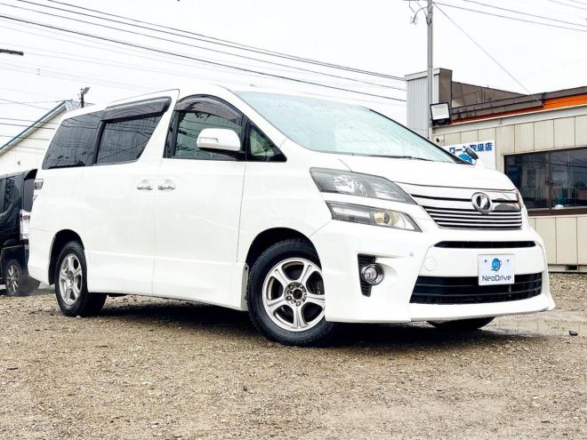 ヴェルファイア2.4Zゴールデンアイズ 4WD ローンが不安な方＜優遇ローン＞本州仕入　後期型　両側パワースライドドア